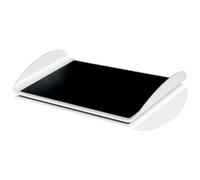 Repose-Pied Réglable Ergonomique Ergo Wow Noir Et Blanc Leitz