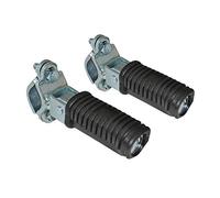 Repose Pied Replay Passager Fixation Bras Ovale Pour PEUGEOT 103 SP-MVL Noir (Paire)