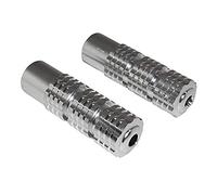 Repose Pied Replay Pilote Rond Molete Alu Chrome Pour PEUGEOT 103-MBK 51 (Paire)