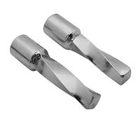 Repose Pied Replay Pilote Torsade Acier Chrome Pour PEUGEOT 103-MBK 51 (Paire)