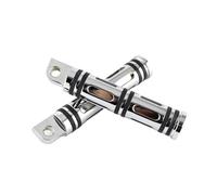 Repose Pied Repose-pieds Avant Et Arrière Pour Moto, Repose-pieds, Levier De Vitesse, Clous Pour Touring Pour Road Glide Pour Sportster 883 1200 Pour Softail Pour Dyna(WHITE Peg C)