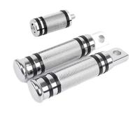 Repose Pied Repose-pieds Avant Et Arrière Pour Moto, Repose-pieds, Levier De Vitesse, Clous Pour Touring Pour Road Glide Pour Sportster 883 1200 Pour Softail Pour Dyna(WHITE set B)