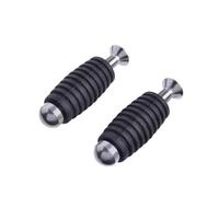 Repose Pied Repose-Pieds De Levier De Frein Et De Changement De Vitesse pour Moto, Pédales, Repose-Pieds Arrière M6 6 Mm(Titanium1)