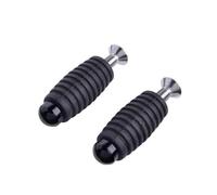 Repose Pied Repose-Pieds De Levier De Frein Et De Changement De Vitesse pour Moto, Pédales, Repose-Pieds Arrière M6 6 Mm(Black)