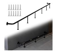 Repose pied Repose-pieds pour îlot de cuisine 9 8 7 6 5 4m Modulaire Acier inoxydable Kit de bar Avec tubes, supports et connecteurs Pour galerie(18ft/549cm(3 Section))