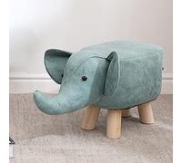 Repose-pieds Animaux Mignons Repose-pieds Canapé Chaise Mini Pouf Meubles Repose-pieds Escabeau Chaise pour Salon Chambre Canapé Banc Siège Chaise(Vert)