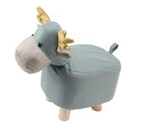 Repose-Pieds Animaux pour Enfants, Repose-Pieds en Forme d'animal, Mignon, en Forme de Girafe, Doux et Confortable, pour la Maison, la Maternelle, Les Enfants, Les Adultes, Les (Bleu)