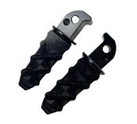 Repose-pieds Arrière En Aluminium CNC Moto Pour Yamaha Tech Max T-max Tmax 530 DX SX Tmax 560 REOKIP(Black)