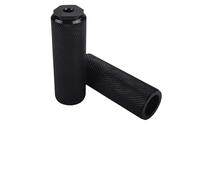 Repose-pieds Arrière En Métal Pour Vélo De Montagne 1 Paire En Alliage D'aluminium Lanceur De Fusée repose-pieds moto(Black-small-short)