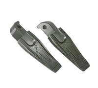 Repose-pieds Arrière Moto Pour Pour TMAX 530 500 DX SX 2012-2015 2016 2017 2018 2019 Appui Pied Moto(Titanium)