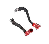 Repose-Pieds Arrière, Pédales Et Leviers De Frein Sélecteur De Vitesse Motos pour CRF250L CRF250M 2013-2020 CRF250RALLY 2017-2020 Usinage CNC Repose-Pieds Planches Moto(Set)