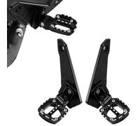 Repose Pieds Arrière Rabattables pour X-ADV 750 Forza 750 NC 750 2021 2022 2023 2024 2025,PSLER Pédale Arrière pour Passager Ensemble de Moto en aluminium CNC,Peut Être Plié à 90 Degrés(Noir)
