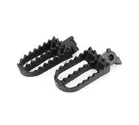 Repose-Pieds Avant Allongé pour TENERE 700 pour Rallye pour XTZ700 pour Rallye Moto Pilote Pédale Cale Pied Moto(Noir)