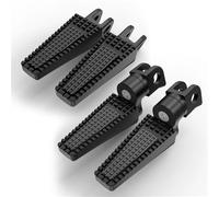 Repose-pieds Avant Arrière Pivotants Moto Pour Honda MSX125 Pour GROM 2013-2024 Accessoires Pédales(Type B Black)