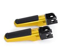 Repose-pieds avant CNC repose-pieds pédales pour BMW pour R NINE T pour NINET pour Racer pour S1000R pour S1000RR pour S1000 RR Cale Pied Moto(Gold)