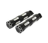 Repose-Pieds Avant Et Arrière pour Moto, Levier De Vitesse, Clous pour Touring pour Road Glide pour Sportster 883 1200 pour Softail pour Dyna Appui Pied(Black White Peg C)