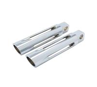 Repose-Pieds Avant Et Arrière pour Moto, Levier De Vitesse, Clous pour Touring pour Road Glide pour Sportster 883 1200 pour Softail pour Dyna Appui Pied(White Peg E)