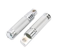 Repose-Pieds Avant Et Arrière pour Moto, Levier De Vitesse, Clous pour Touring pour Road Glide pour Sportster 883 1200 pour Softail pour Dyna Appui Pied(White Peg D)