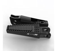 Repose-pieds avant ou arrière de moto, pédales réglables for BMW R1200S 2005, 2006, 2007, 2008, 2009(Rear R1200S Black)