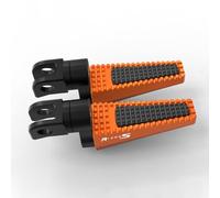Repose-pieds avant ou arrière de moto, pédales réglables for BMW R1200S 2005, 2006, 2007, 2008, 2009(Type2 R1200S Orange)
