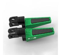 Repose-pieds avant ou arrière de moto, pédales réglables for BMW R1200S 2005, 2006, 2007, 2008, 2009(Type2 R1200S Green)