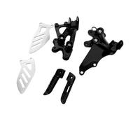 Repose-pieds Avant Pour Moto Pour Suzuki Pour GSXR600 Et GSXR750 2006-2010, Pièces Détachées Pour Motos, Pédales Pédale de Repose-Pieds de Moto(Black)