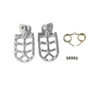 Repose-pieds Avant Pour Tenere 660 XTZ XT660Z XT660R (2008-2016)(Argent)