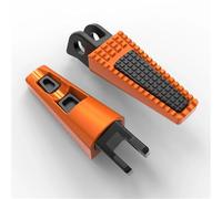 Repose-pieds Avant Réglables Moto Pour Honda CBF500 CBF600 N/NA/S/SA CBF1000F/FA 2004-2016 accessoire(Tyle B Orange)