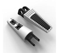 Repose-pieds Avant Réglables Moto Pour Honda CBF500 CBF600 N/NA/S/SA CBF1000F/FA 2004-2016 accessoire(Tyle B Silver)