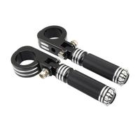 Repose Pieds Avant Repose-pieds 38mm avec pinces montage pour Chopper Bobber barre protection du moteur moto et autoroute