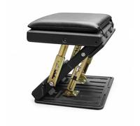 Repose-Pieds avec Coussin Antidérapant, Noir, Noir | Ergonomique, Repose-Pieds Voiture, Compact, pour Long, Voyageurs