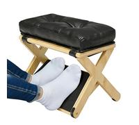 Repose-Pieds Bureau | À Double Couche Anti-Dérapant Ergonomique Incliné Petit | Repos De Jambes Anti-Fatigue - pour Travail à Domicile, Appartement, Salle d'Étude, Chambre à Coucher et Salon