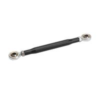 Repose Pieds Cadre Embouts De Biellette De Direction De Levier De Vitesse De Moto, Positions Réglables avec Les Accessoires De Remplacement Universels pour M8