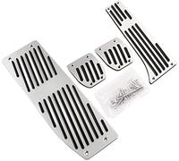 Repose-pieds Capuchons pédale Pour 3 5 Séries E30 E34 E34 E36 E38 E39 E46 E87 E90 E91 X5 X3 Z3 Accessoires de voiture Pédale Free Free Fonction Pédale Automobile Intérieur(Drill 4pcs for MT)