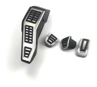 Repose-pieds Capuchons pédale Pour A1 Pour A3 8V Pour Q2 Pour Q3 Conduite Droite Accessoires Pour Voiture Sans Perçage Pédale D'accélérateur Frein Repose-pied Plaque Protection(Style2 Manual 4pcs)