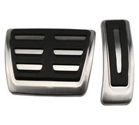 Repose-pieds Capuchons pédale Pour A6 Pour C8 2018-2021 Pour A7 2021 Conduite À Gauche Couvre-pédales Frein Et D'accélérateur Repose-pieds(B)