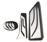 Repose-pieds Capuchons pédale Pour BMW Pour Série 1 2 3 4 5 6 7 GT X3 X4 X5 X6 Z4 F10 F15 F30 F31 F34 Conduite À Gauche Boîte Automatique Plaque De Pédale Frein D'accélérateur(F48F39 AT WithRest)
