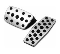 Repose-pieds Capuchons pédale Pour Cadillac Pour XTS 2008-2016 Style Automobile Pédales D'accélérateur Et De Frein Cache-pédales Embrayage(Aluminium NO Clip AT)