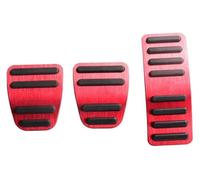 Repose-pieds Capuchons pédale Pour Chery Pour Tiggo 7 8 2 3X 4 Pour Pro Pour Max 2021-2024 Couvre-pédales D'accélérateur Et De Frein Antidérapantes(MT Red)