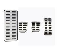 Repose-pieds Capuchons pédale Pour Hyundai Pour IX25 Pour Creta Pour Accent Pour Verna Pour Solaris Pédales D'accélérateur De Frein D'embrayage Repose-pieds Et Housses(4Pcs MT with rest)