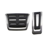 Repose-pieds Capuchons pédale Pour KAMIQ Combi SCALA Octavia Rapid Superb Karoq Kodiaq 2017-2021 LHD AT MT Lilmanta Auto Car Pedals Pédale Pad Cover(AT 2 Pcs)