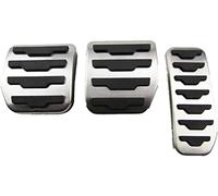 Repose-pieds Capuchons pédale Pour la pédale Rover Evoque 2010-2015 Mt Frein combustible accélérateur de gaz de pédale de pédale d'accélérateur FIT SUV voiture stying automobile intérieur
