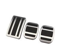 Repose-pieds Capuchons pédale Pour Opel X 2017-2019 Accessoires AT MT Housse De Protection Pour Coussinets De Pédales Boîtier De Pédales De Voiture En Acier Inoxydable(MT)