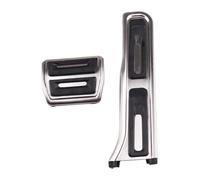 Repose-pieds Capuchons pédale Pour Q3 8U 2013-2018/TT 2008-2014 Pour A3 8P 2005-2013/A1 2004-2012 Couvre-pédales De Frein D'embrayage En Acier Inoxydable
