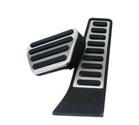 Repose-pieds Capuchons pédale Pour Range Pour Rover Pour HSE Pour Pédale L322 2005-2012 Accessoires De Couvercle Frein Et D'accélérateur Carburant Pour Voiture Embrayage(blanc)