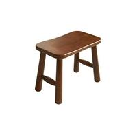 Repose-pieds carré en bois pour maison, entrée, chambre à coucher ou canapé, petit siège élégant pour changer de chaussures et se détendre