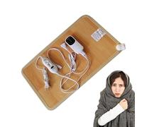 Repose-pieds Chauffant - Design Compact Portable, Tissu Isolant Doux, Chauffage Rapide, Sécurité Anti-surchauffe Intégrée, Utilisation Économique | Tapis Électrique Utilisé Pendant Activités