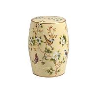 Repose-Pieds Classique européen, Fauteuil de Toilette, Support de Fleurs, Motif de Fleurs et d'oiseaux, Artisanat, décoration de Jardin à la Maison