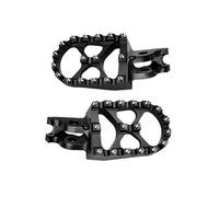 Repose-pieds CNC Pour Moto, Pédales Pour CR 125 250 150R CR250R CRF 150R 250R 450R 250 450 X RX LM 2002-2021 Moto Repose Pieds à Pédale Pied(Black)