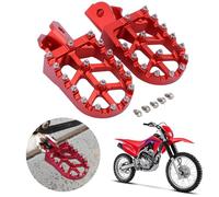Repose-pieds CNC pour moto Surron/Light Bee/Sur Ron S/Sur Ron X/X160/X260 CRF150F CRF230F 2003-2017 - Rouge